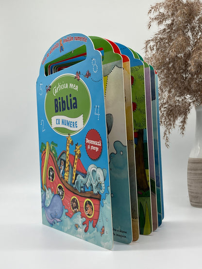 Biblia cu numere - desenează și șterge