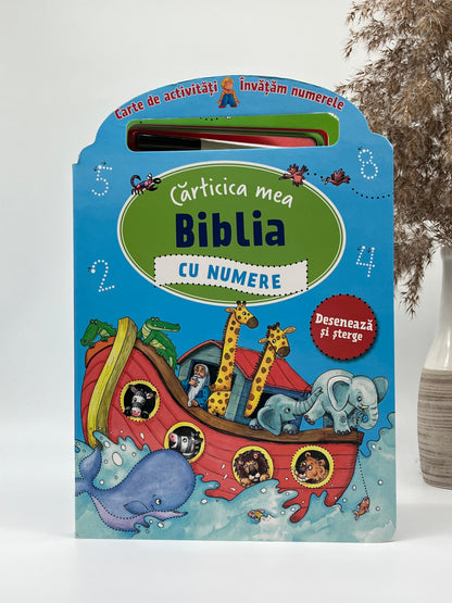 Biblia cu numere - desenează și șterge