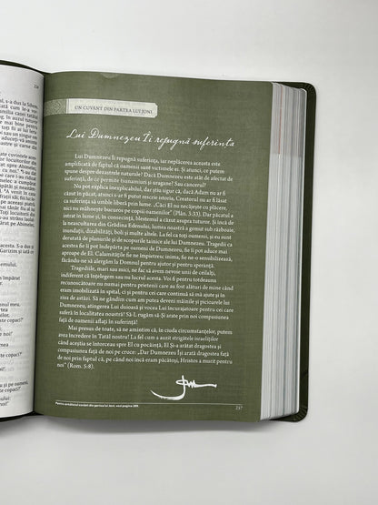 Biblia Speranță în suferință - Verde