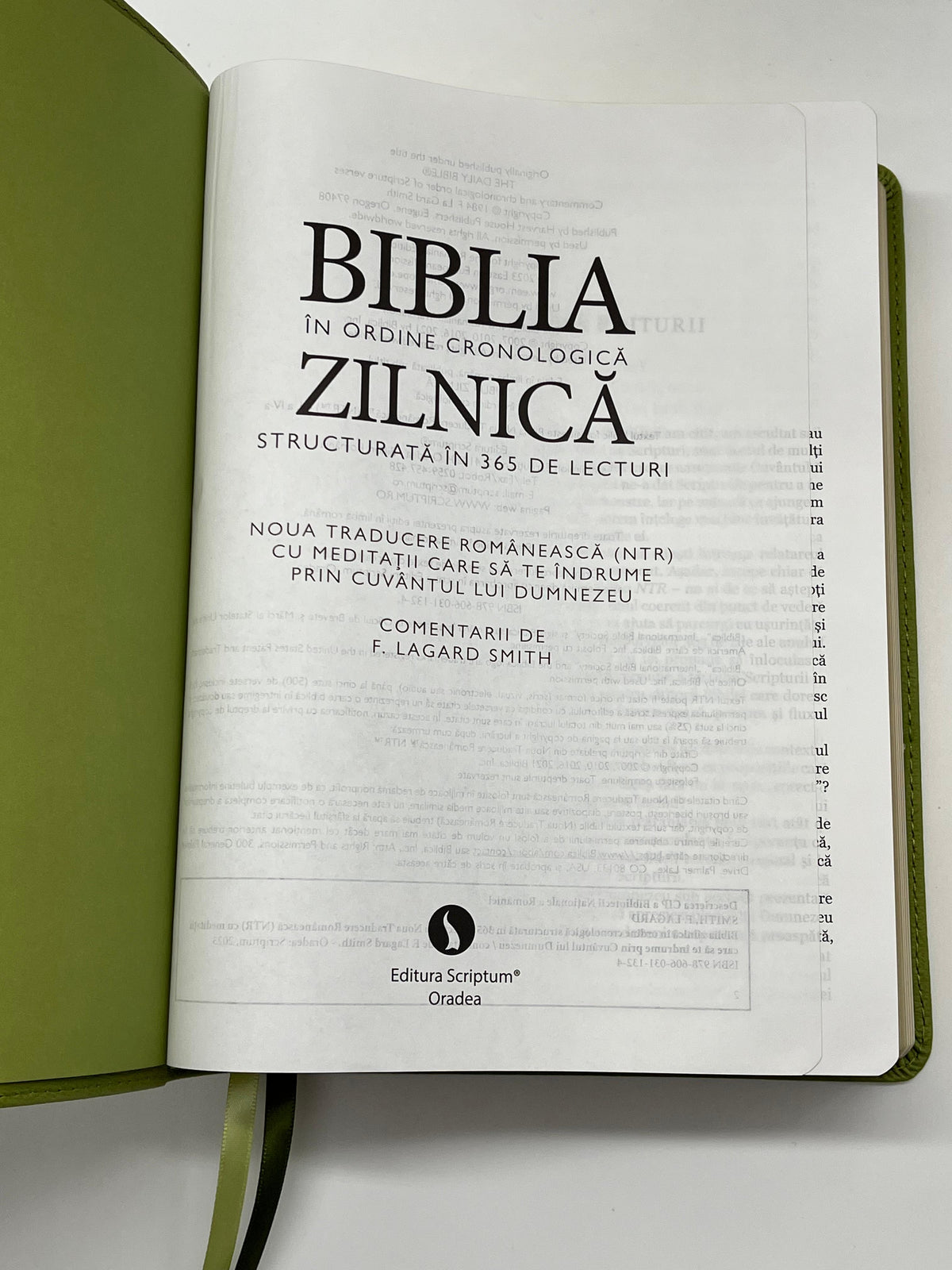 Biblia zilnică în ordine cronologică